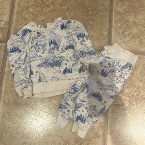 Janie & Jack 12-18 month frozen set!❄️